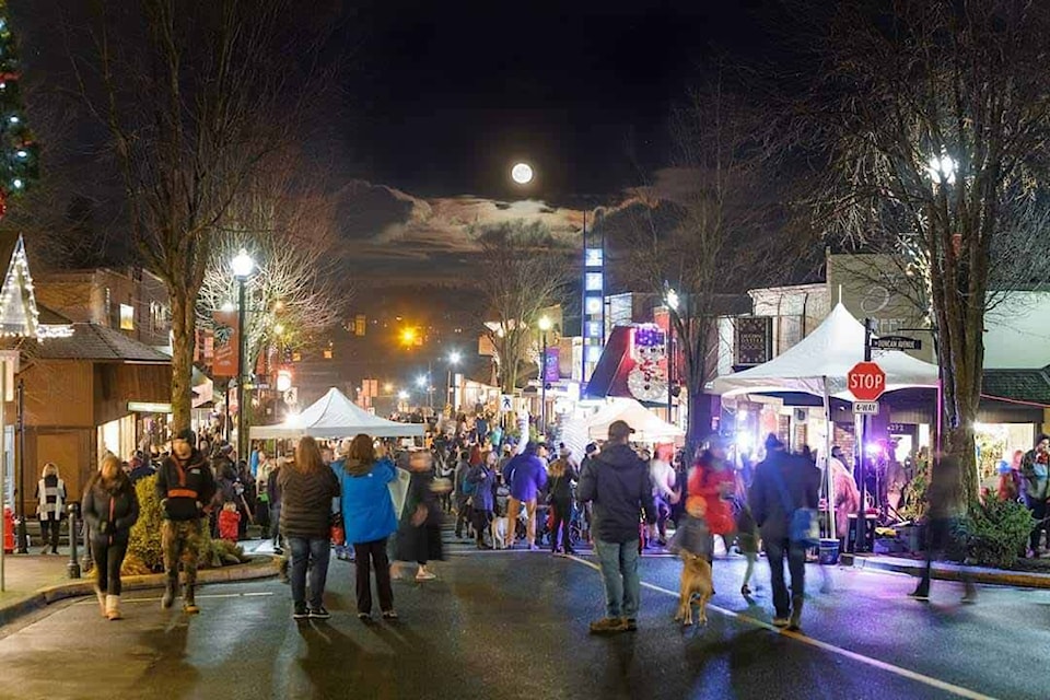 COME FOR THE MAGIC Moonlight & Magic returns to Downtown Courtenay on Nov. 18. File photo