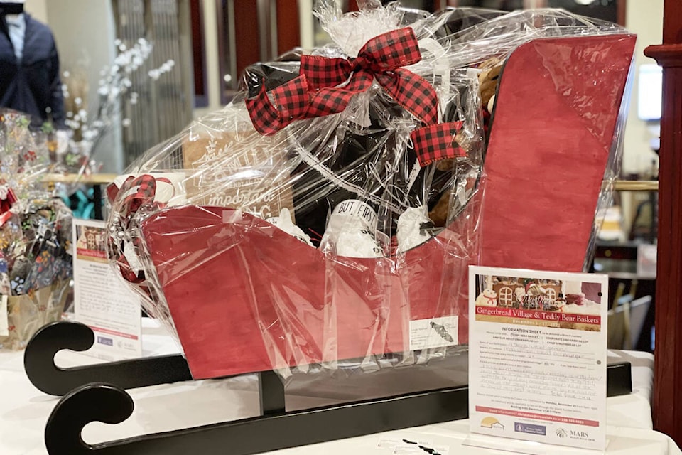 The Teddy Bear Baskets raise funds for local non-profit organizations. Photo supplied