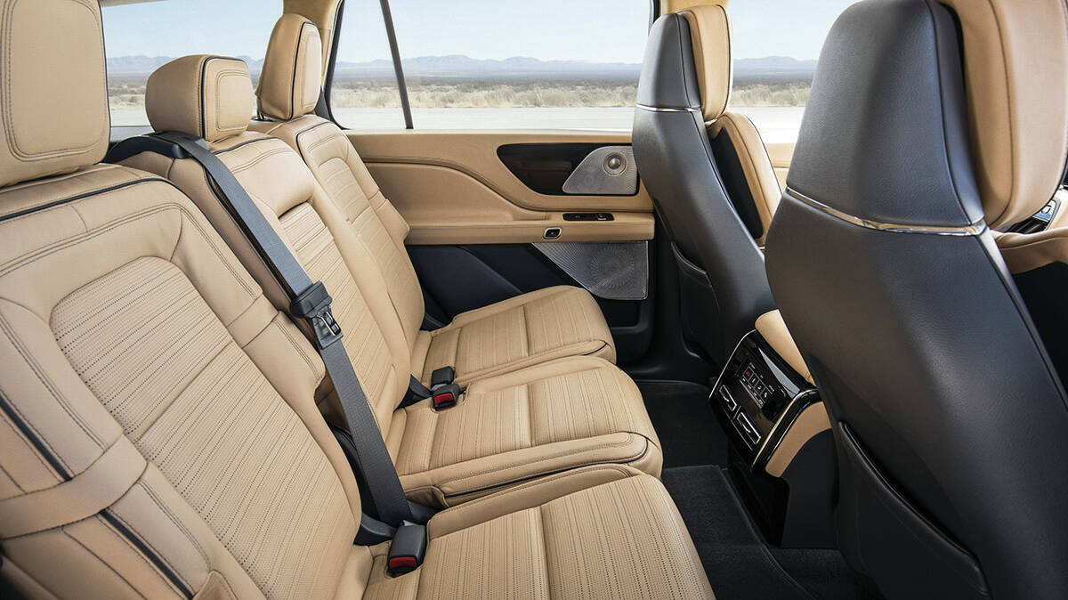 Before the Aviator, the only Lincoln with three rows of seats was the large and pricey Navigator. Photo: Lincoln