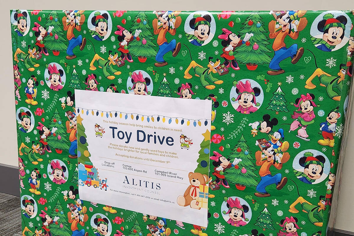 Alitis is thrilled to be organizing a Toy Drive for local charities at their Campbell River and Comox offices this year. People are encouraged to donate toys, clothing, toiletries and other items for those in need.