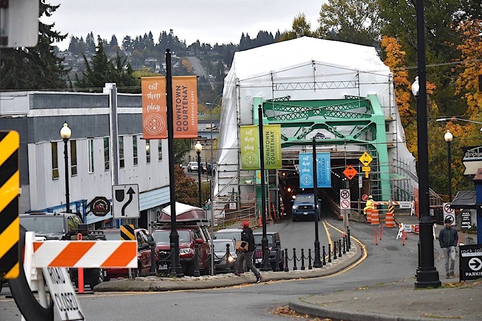 The 5th Street Bridge under construction. Scott Stanfield photo