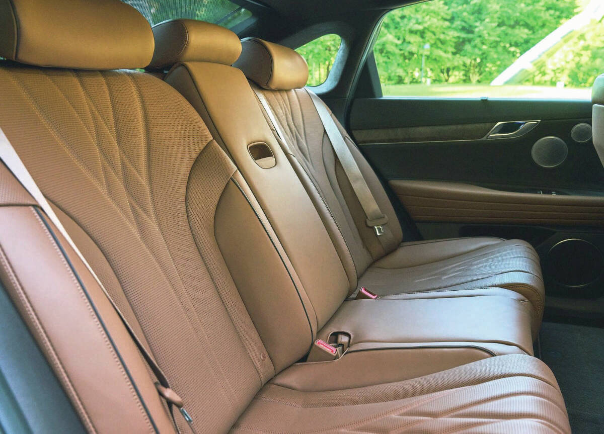 The cabin affords a reasonable amount of space for up to five passengers. All aboard will have sufficient legroom. PHOTO: GENESIS