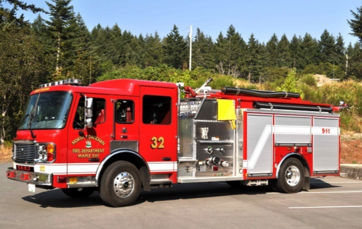 The Maple Bay and the South End fire department responded to an RV fire that broke out on Bell McKinnon Road with three apparatuses on the morning of Aug. 21. It is currently under investigation by the RCMP. 