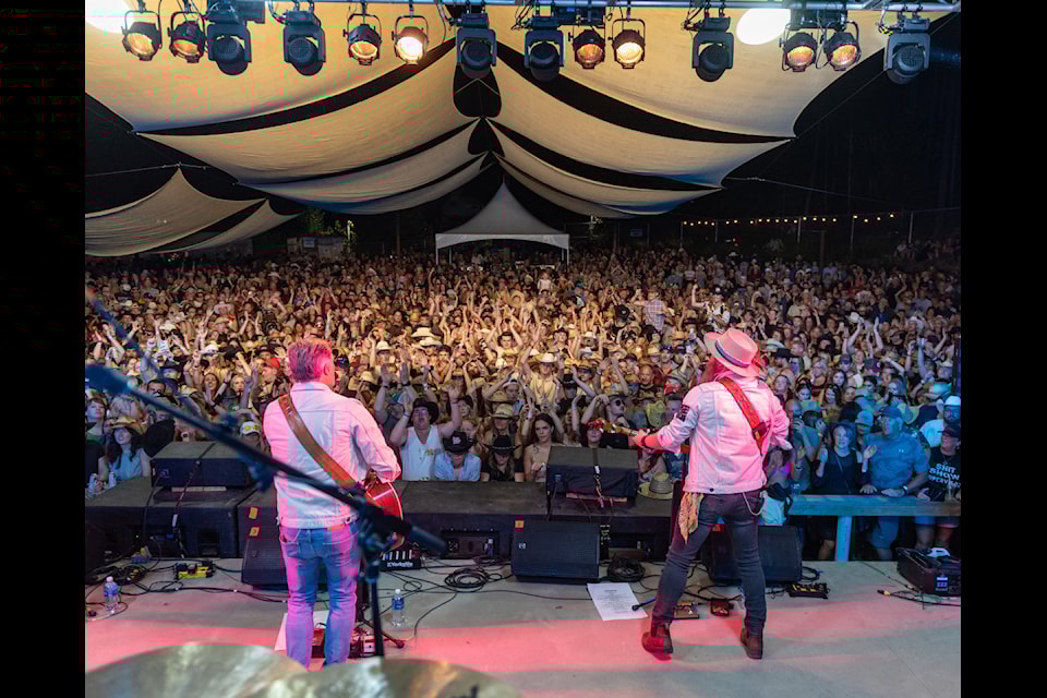 Washboard Union gets the crows going at Sunfest 2024 as the headliners on Thursday night, Aug. 1 at Laketown Ranch in Youbou. 