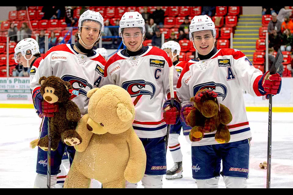 Cowichan Capitals ice chips - Ladysmith Chemainus Chronicle