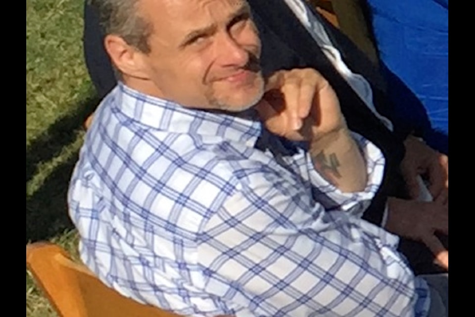 Christopher Massingham was last seen on June 27, 2023 when he was dropped off by a taxi in the area of Lawlor Road and 10th Street in Nanaimo.
