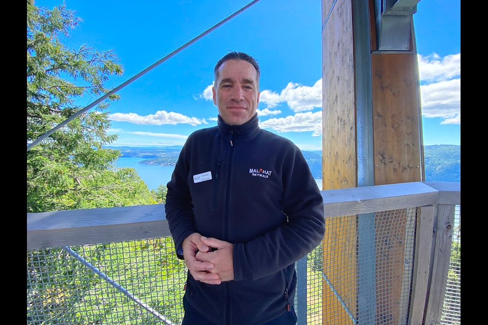 There is plenty new at the Malahat Skywalk's including their new general manager Nathan Bird who was recruited to come on board this past January.