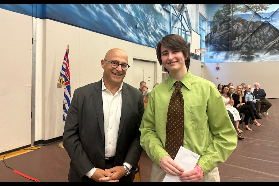Clay Wolfe won first prize in the Micheal Coleman Poetry and Spoken Word Competition for 2024.