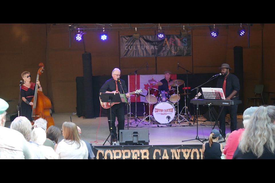 Chemainus knows how to rock Canada Day as local act Copper Canyon kept the good times going for Canada's157th birthday at Waterwheel park.