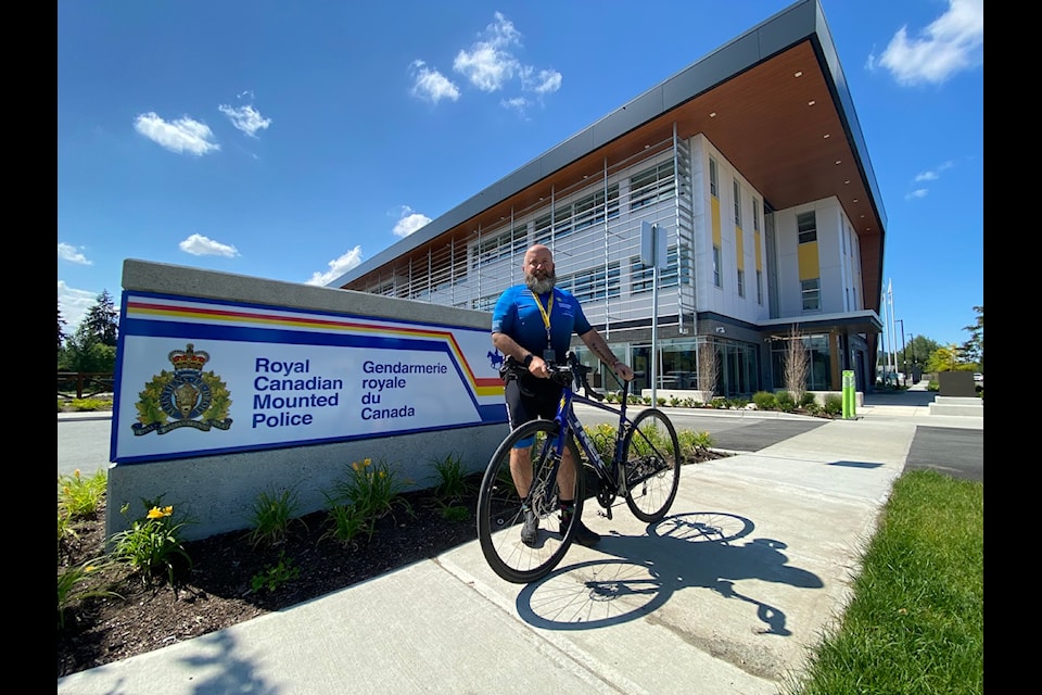 Duncan's Constable Warren Kongus is putting the pedal to the pavement for the 2024 Tour de Rock which will begin in Port Alice on Sept. 21, and will end in Victoria on Oct. 4.  