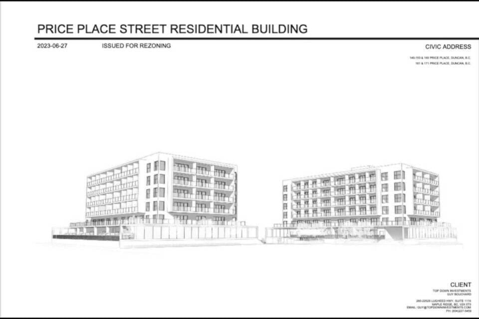 Development company changes plans for Price Place project in Duncan Development company changes plans for Price Place project in Duncan