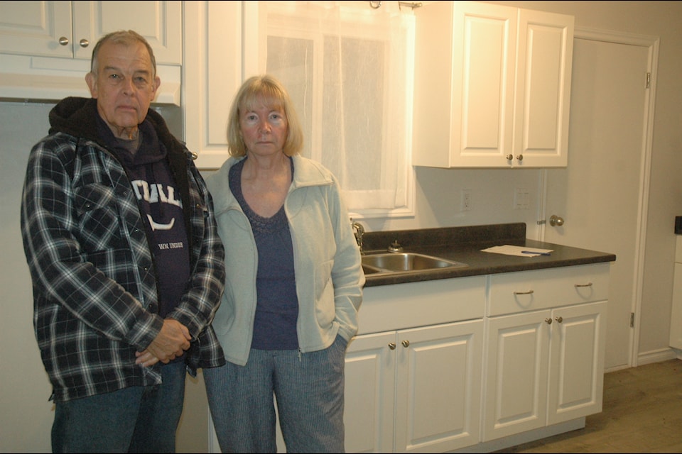 Cobble Hill retirees Lori and Gord Hamilton are in an ongoing fight with the CVRD over the renting of two cottages on their property.