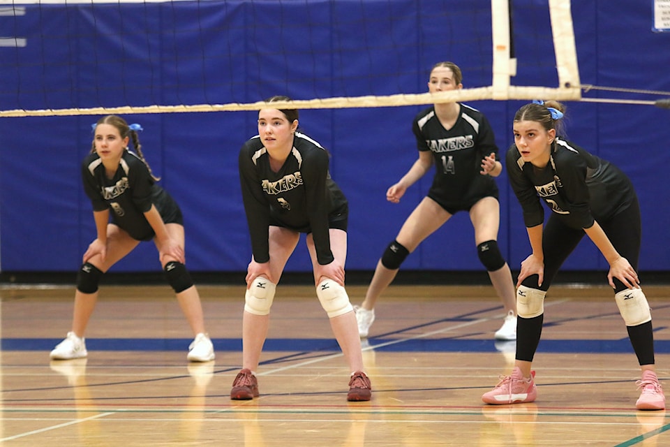 The Lake Cowichan Lakers put up a valiant effort to beat Port Hardy on Wednesday, Nov. 6 during the senior girls volleyball North Island tournament held at Duncan Christian School.