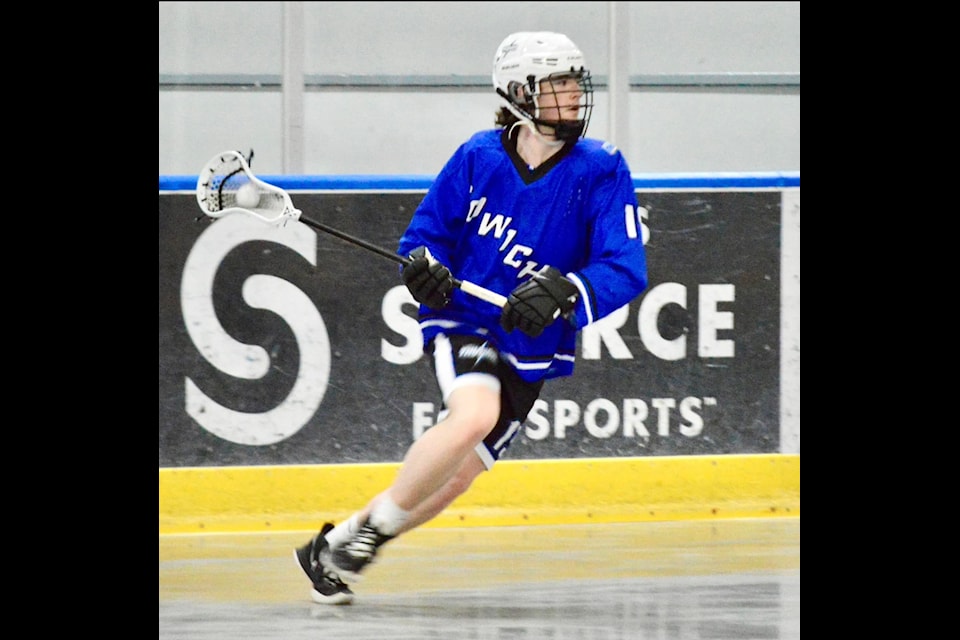The Cowichan Thunder Jr. B team's Addison Urquhart has been selected by the Canadian Lacrosse League to represent Canada at International Indoor Junior Lacrosse’s Commonwealth Cup 