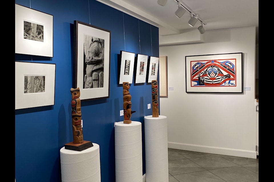 The 'Path of the Totem' exhibit at Cowichan Public Art Gallery in downtown Duncan has been extended until Dec. 21.