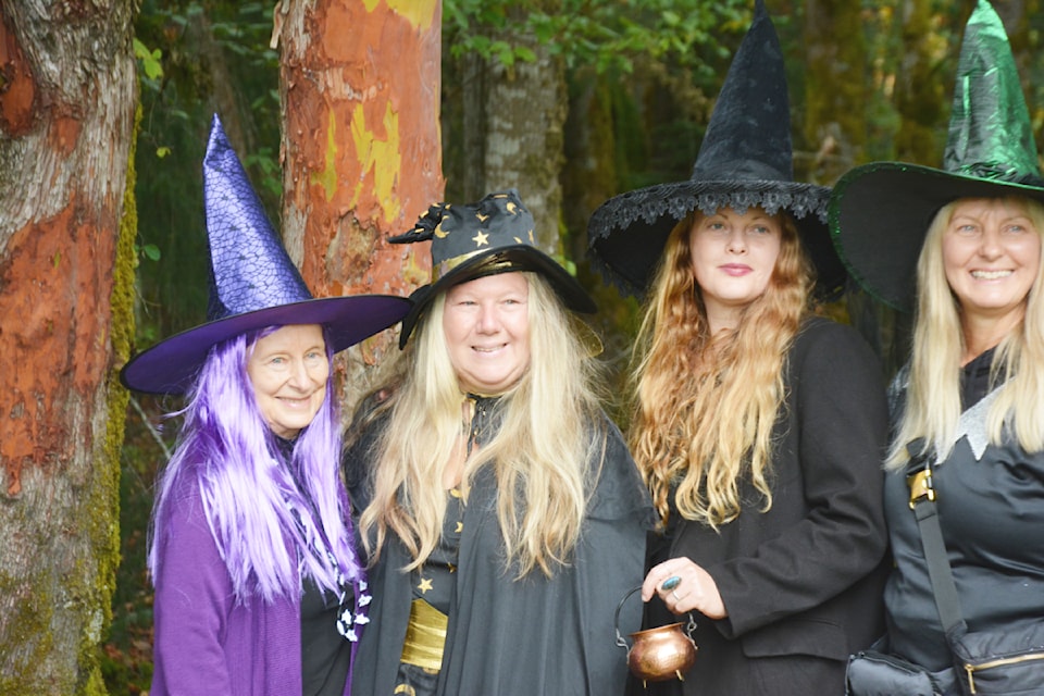 More than 30 witches and warlocks came out for the second annual Witches Paddle in Youbou,