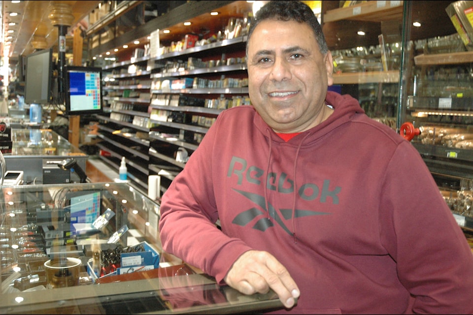 Anoop Dhami is the owner of Devonshire Vape & Cigars, which recently opened in Beverly Corners. 