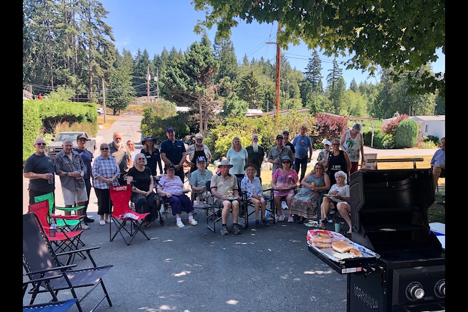 Springwood Mobile Home Park has been recognized as one of the first FireSmart neighbourhoods in South Cowichan. The community celebrated their achievement with a barbecue in August.