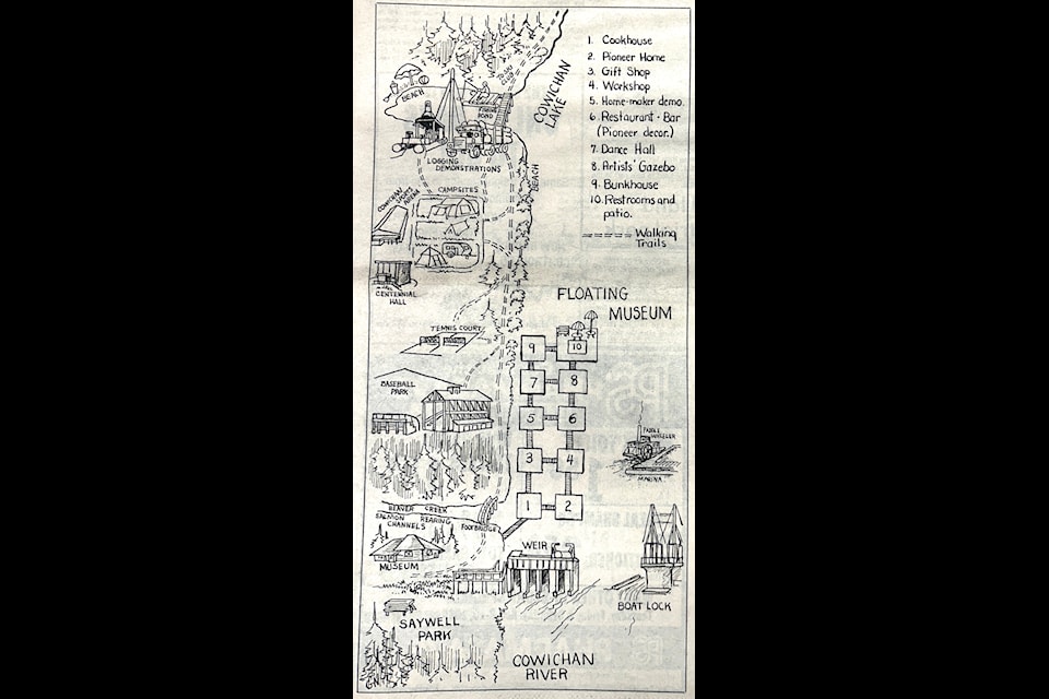 This drawing was the front page image of the Lake News in April of 1985.