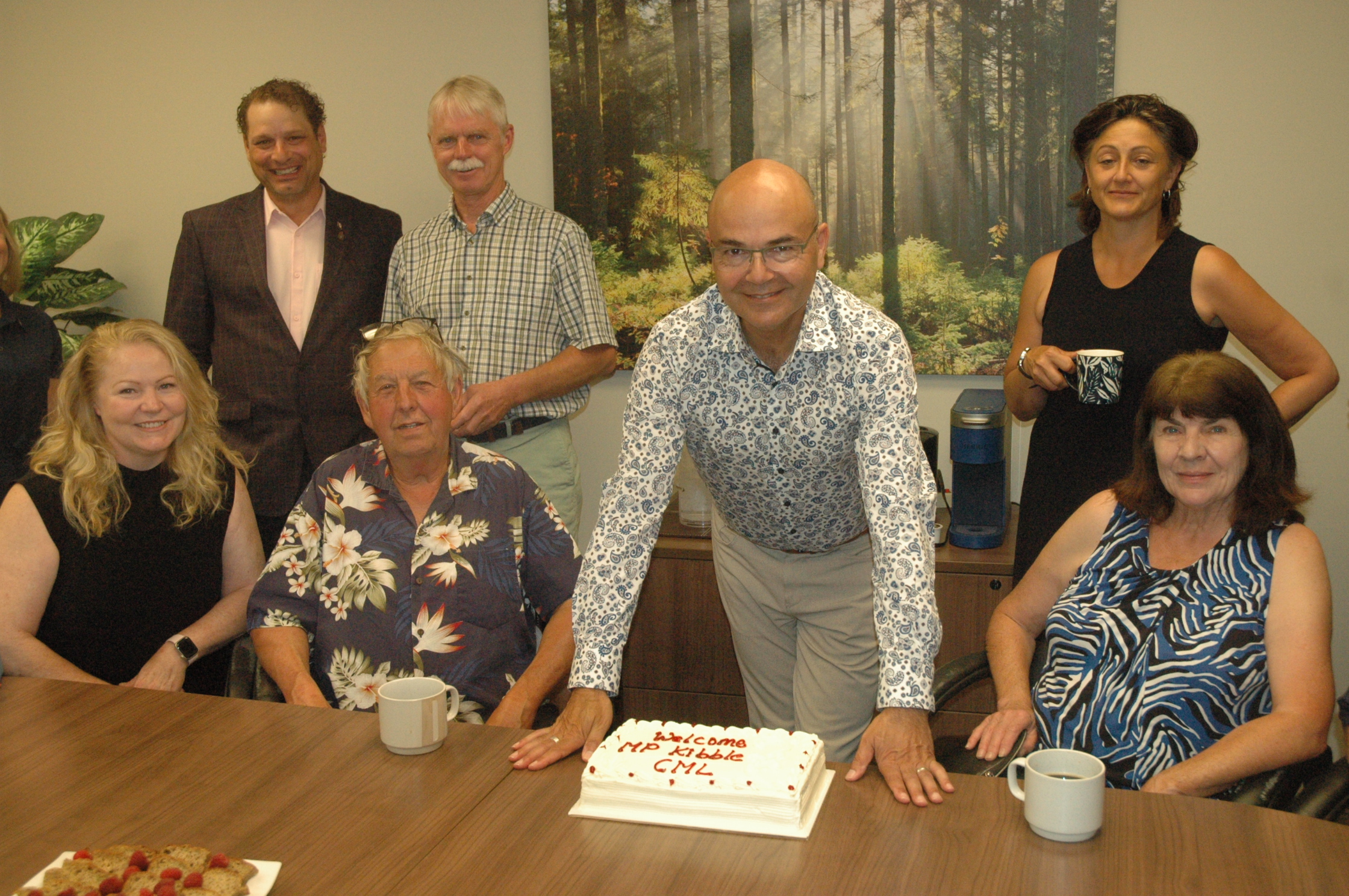 MP Jeff Kibble opens Duncan office