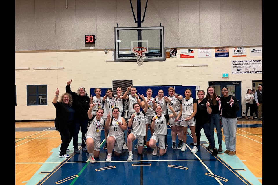 The DCS senior girls basketball team won the 'A' North Island Basketball Championship on Feb. 7.
