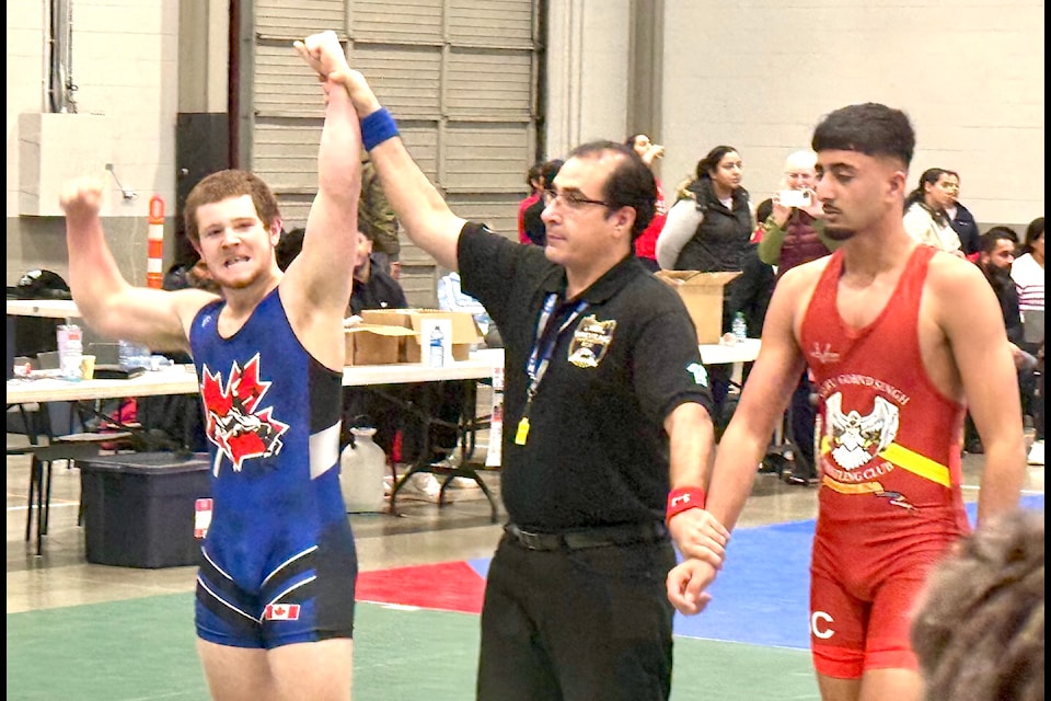 CVWC's Antonio Iannidinardo celebrates a win at the Seaforth Cup the weekend of Jan. 24-26 in Vancouver. (Courtesy of Nick Zuback) 
