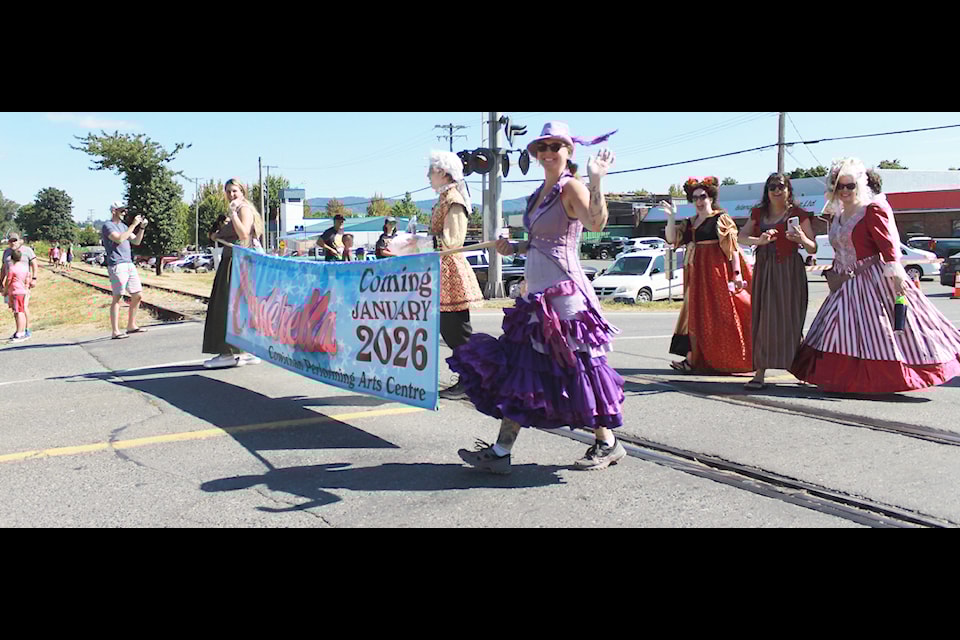 Cowichan Musical Society teases a sneak peak of the magic of Cinderella that will be coming to the Cowichan Performing Arts Centre stage in 2026. 
(Chadd Cawson/Citizen)