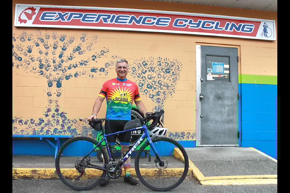 Experience Cycling owner Will Arnold will bring just that and heart as he rides in Tour de Rock 2025. (Chadd Cawson/Citizen)