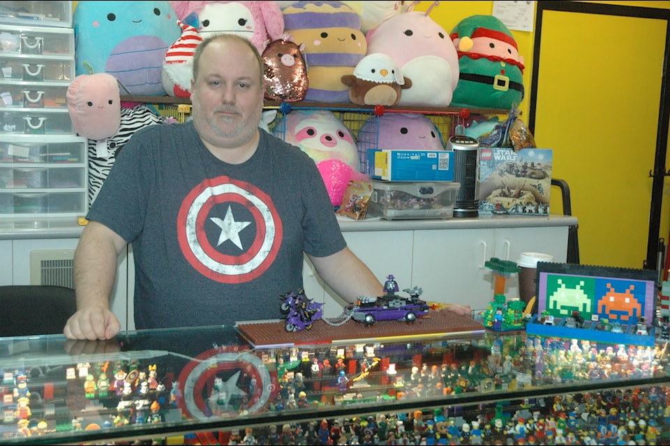 David Seguin, owner of Brickitty-Dooda on Festubert Sreet, thinks local politicians should be playing a larger role in dealing with crime and vandalism in the downtown core after his store has been vandalized three times in recent months. (Robert Barron/Citizen)