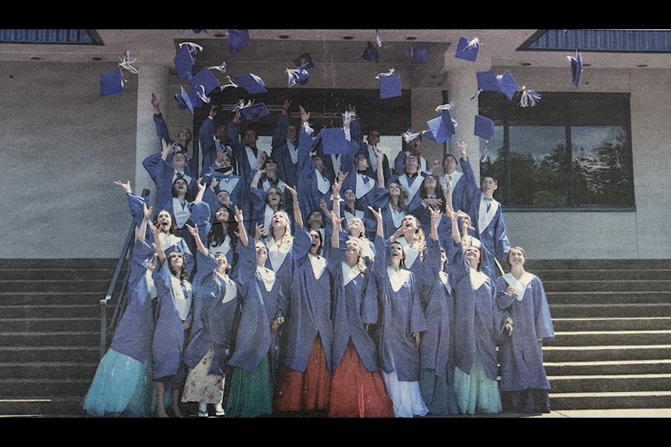 "The students of Lake Cowichan School celebrated their graduation ceremony on Saturday (June 20)."