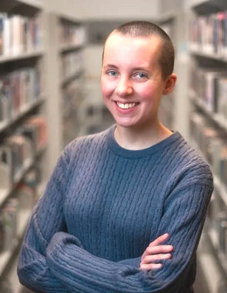 Cowichan's Madeline Swain was awarded a King Charles III Coronation Medal for co-founding The Roots Library in Mathare, Kenya. (Submitted photo)