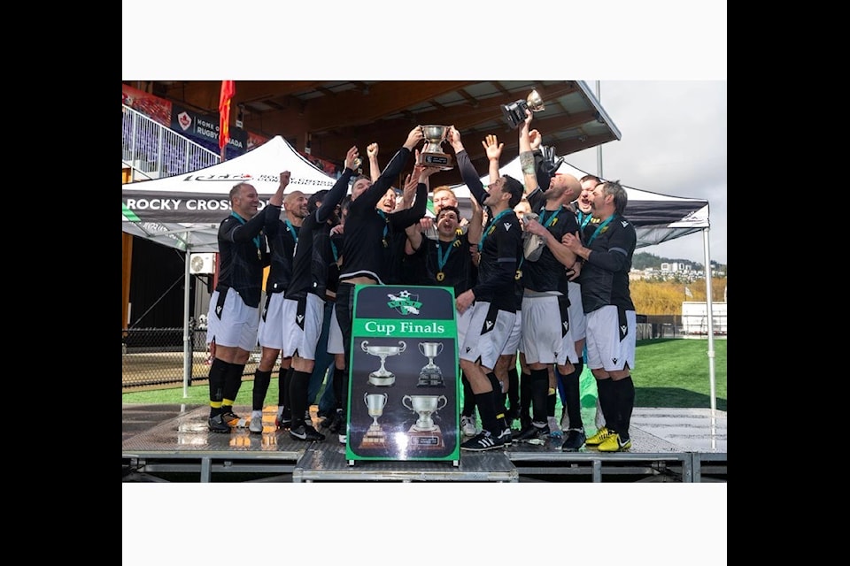 The Cowichan 49ers are now six-time Tony Grover Cup champions following a 2-0 win over Vic West on Saturday. 