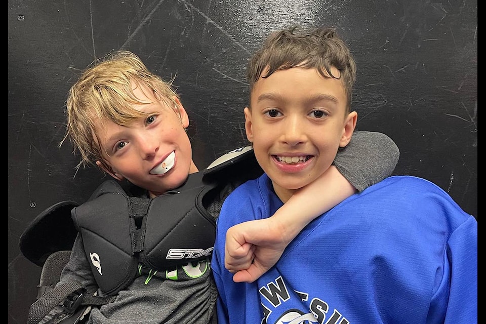 Dash Grumme and Aven Mann were the Loose Ball Lunatic and MVP of their U11 game against Juan de Fuca this past weekend.