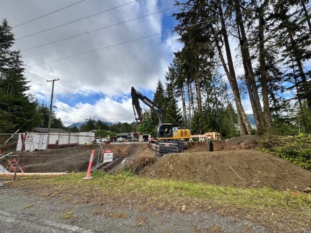 Ts’uubaa-asatx has received $6.2 million from Indigenous Services Canada to build a new, much needed reservoir for the First Nation’s community. Work on the project has already begun (pictured). (Submitted photo)