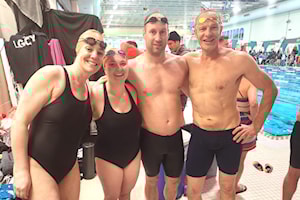 Vandendungen leads Cowichan Stingrays masters at provincials