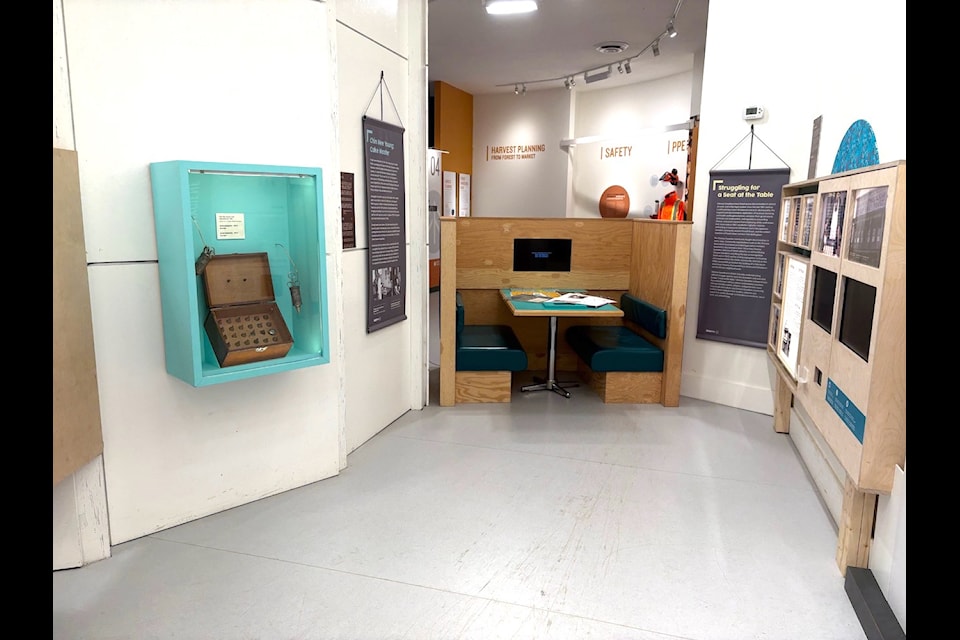 On loan from the Chinese Canadian Museum, A Seat at the Table runs from now through Sunday, Sept. 21 at the B.C. Forest Discovery Centre.