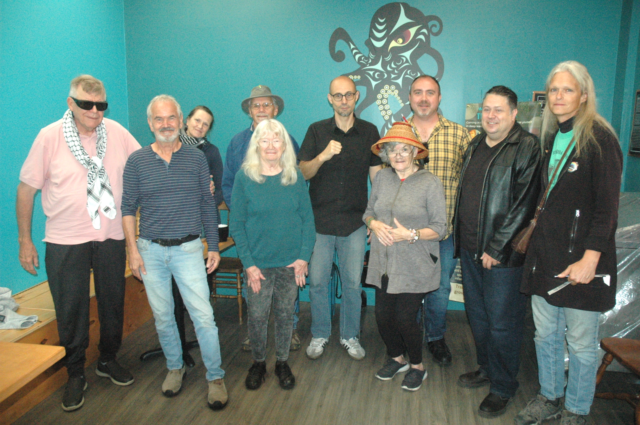 NDP leadership candidate Yves Engler visits Cowichan