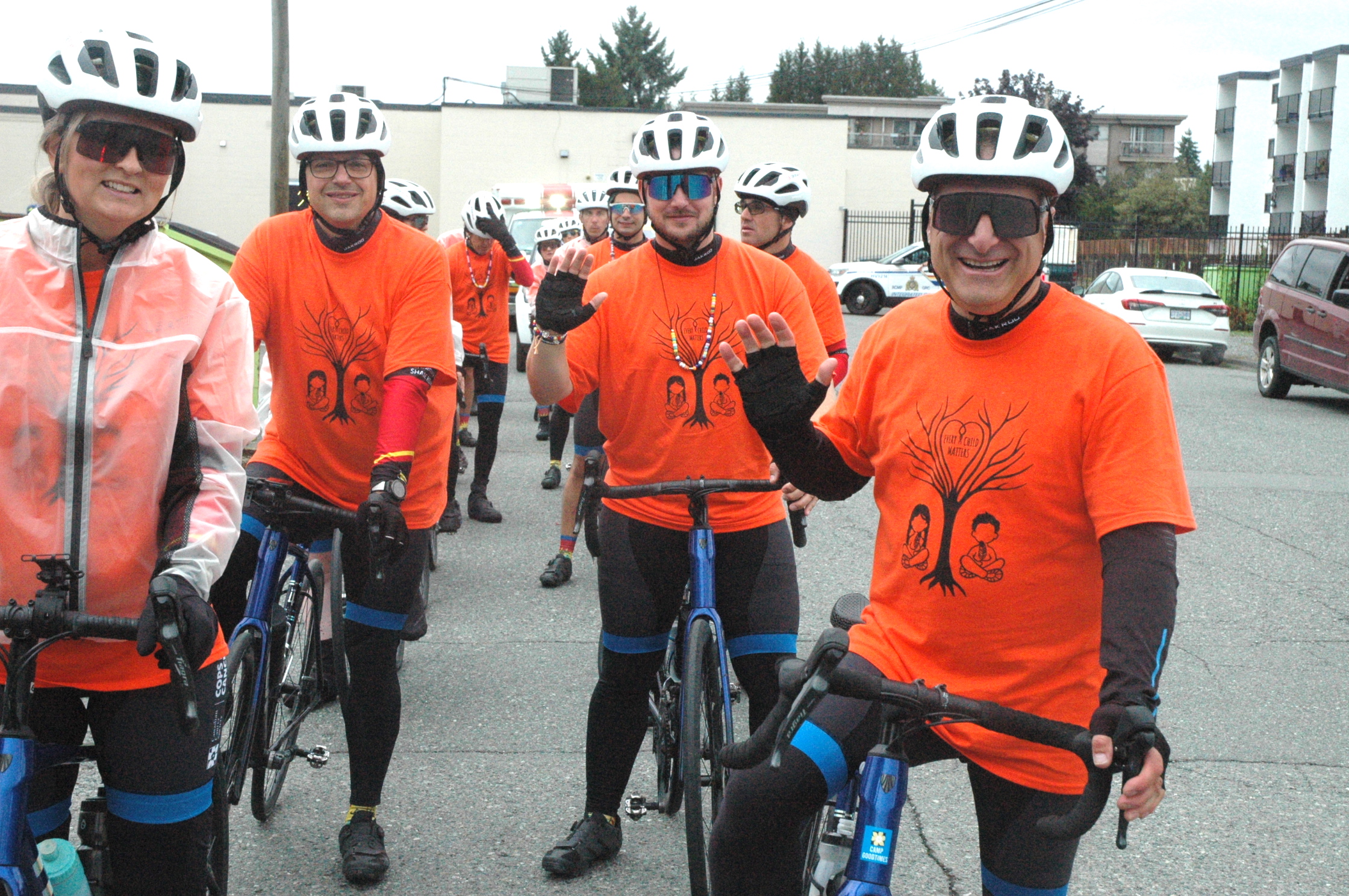 Tour de Rock 'amazing' says rider as cyclists hit Cowichan Valley
