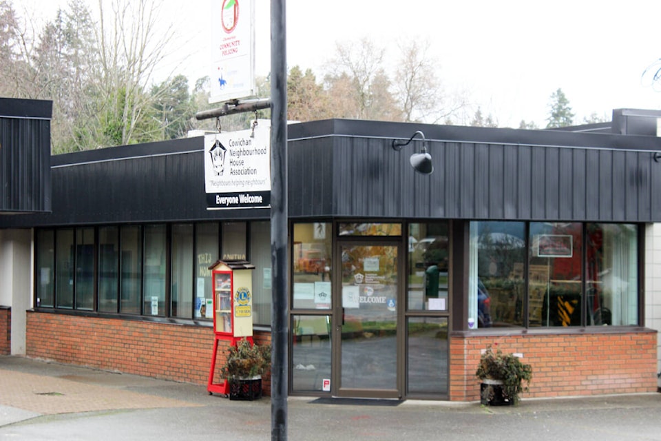 Neighbourhood House in Chemainus to add shower, laundry facility