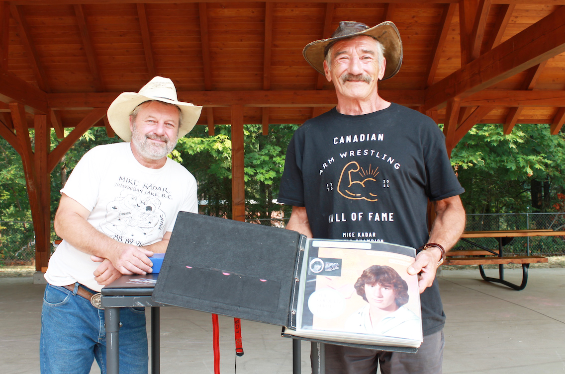 World champion Cowichan arm wrestler challenges all comers in food bank fundraiser