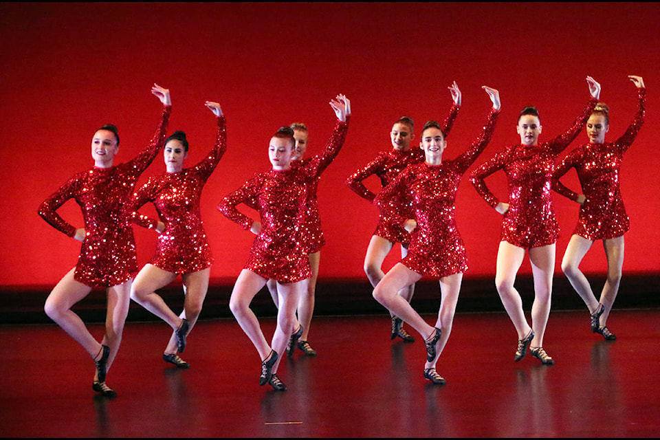 Judy Hogg choreographed these Celtic Rhythm dancers in ‘Start a Fire’. (Lexi Bainas/Citizen)