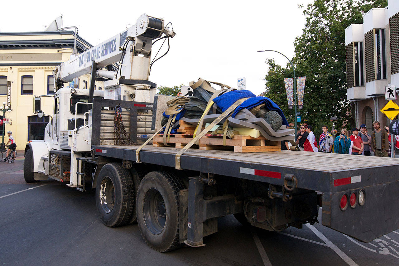‘Can’t erase history’ by tearing down statues, Minister says Cowichan