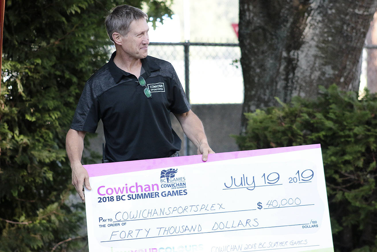 BC Summer Games legacy money distributed throughout Cowichan Valley - Cowichan Valley Citizen