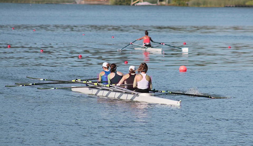 Rowers prep for junior worlds on Quamichan Lake Cowichan Valley Citizen