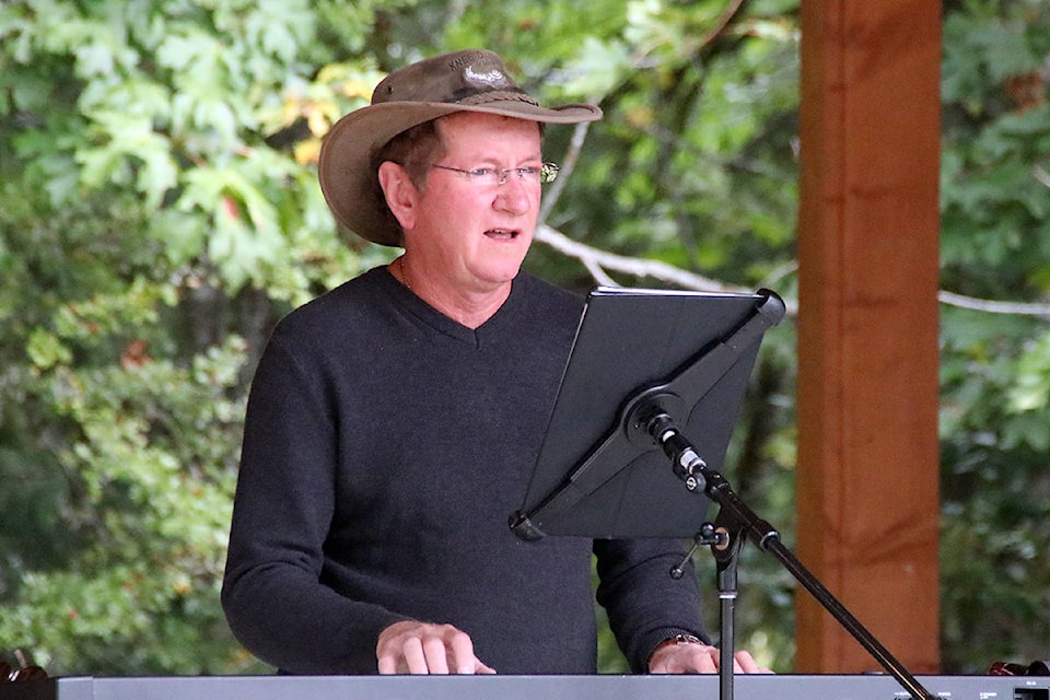 Well known Valley musician Phil Newns, performs in the De La Terra trio Sunday, Sept. 15 at the Cowichan South Arts Guild’s first-ever ‘Never Ending Summer Affair at the Elsie Miles Pavilion. (Lexi Bainas/Citizen)