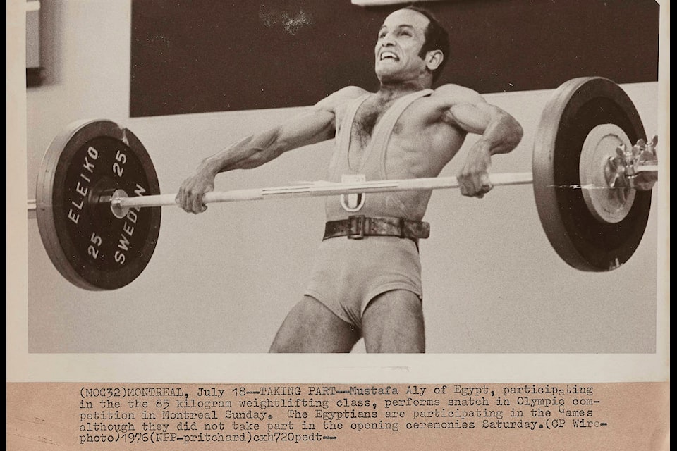 Montreal Summer Olympics 1976: Weightlifting. THE CANADIAN PRESS/files