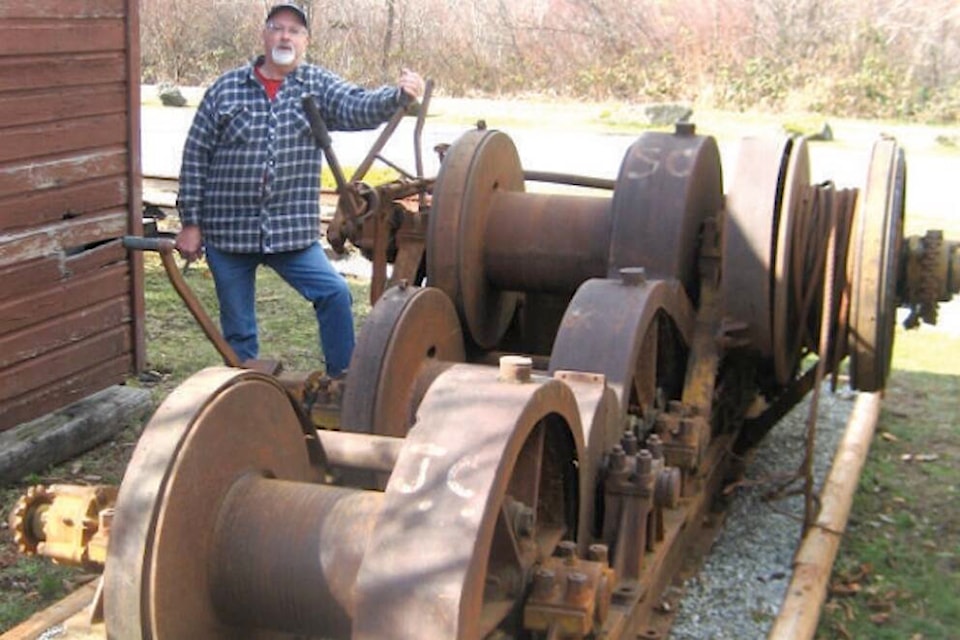 “The Kaatza Station Museum recently acquired two pieces of historic forest industry equipment. The Kaatza Historical Society president Pat Foster, and the directors have expressed their sincere appreciation to Jim and Ed for their contributions to Cowichan Lake history, to the local contractor and to Wade Radcliffe for his professional movement of this machinery.” (Lake News/April 11, 2012)