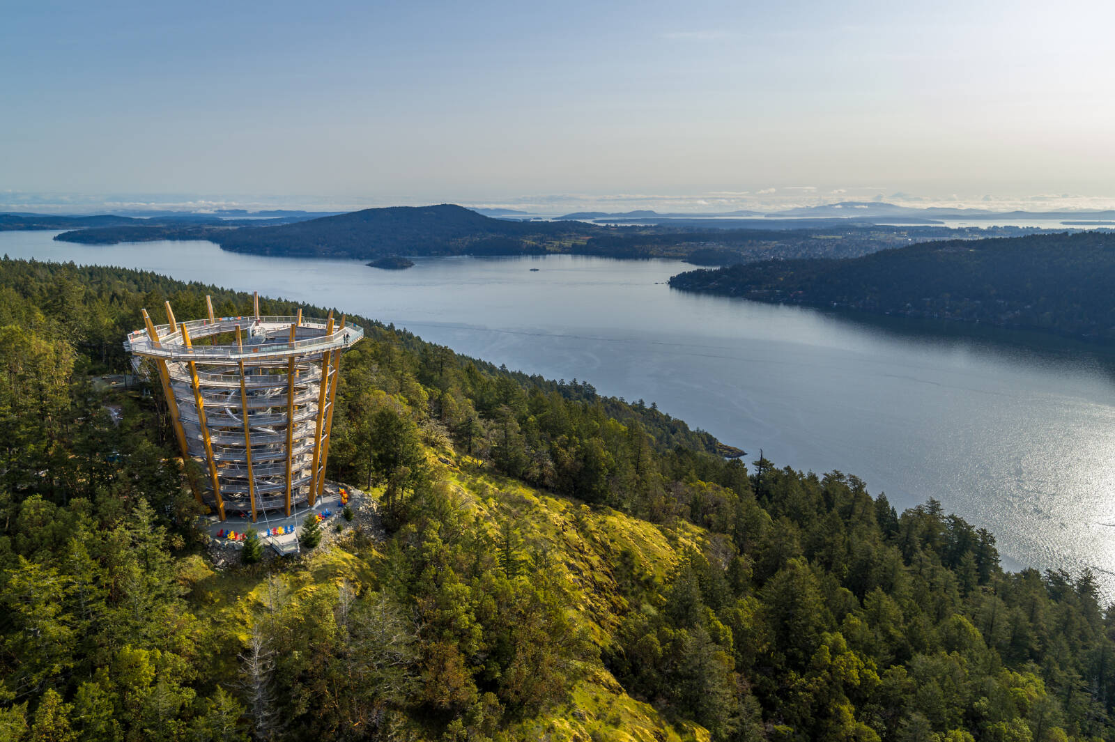 One of the spots highlighted on the Spirit Loop tour is the Malahat Skywalk, which opened last year on the Malahat. Photo courtesy the Malahat Skywalk