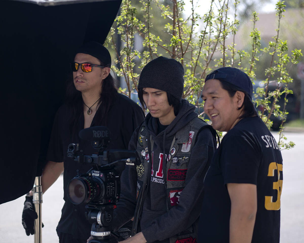 Trevor Solway has continued to mentor Siksika filmmakers through the Napi Collective. Photo credit: Blaire Russell.