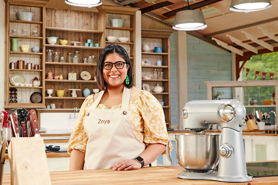 Former Victoria resident Zoya Thawer, who recently moved to Edmonton, is among the cast of The Great Canadian Baking Show that airs Sundays at 8 p.m. starting Oct. 2. (Carmen Cheung/Courtesy CBC)